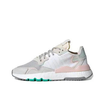 Adidas Originals Nite Jogger White Mint Pink Women's