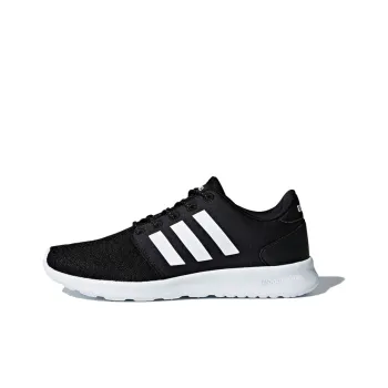 Adidas Neo Cloudfoam Qt Racer 'Core Black White' Women's