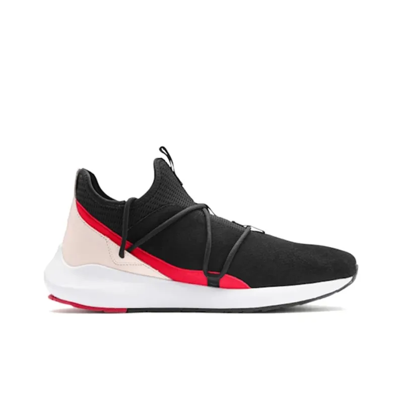 PUMA Scuderia Ferrari Evo Cat Ii Suede 'Black Pink'-1