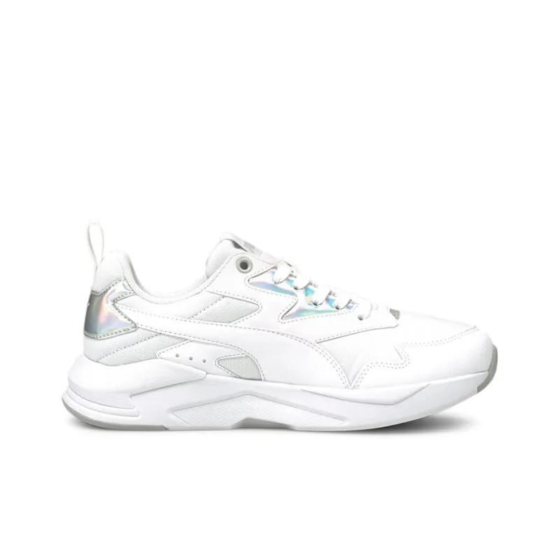 PUMA X Ray Lite Metallic 'White Silver' Women's-1
