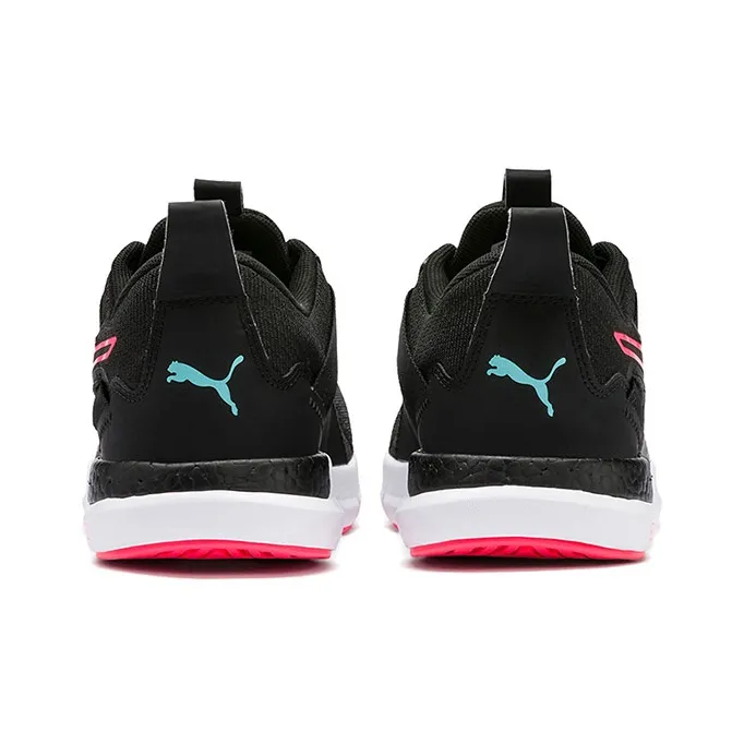 PUMA Nrgy Dynamo Futuro Low Top Running Shoes Black/White/Red Women's-3
