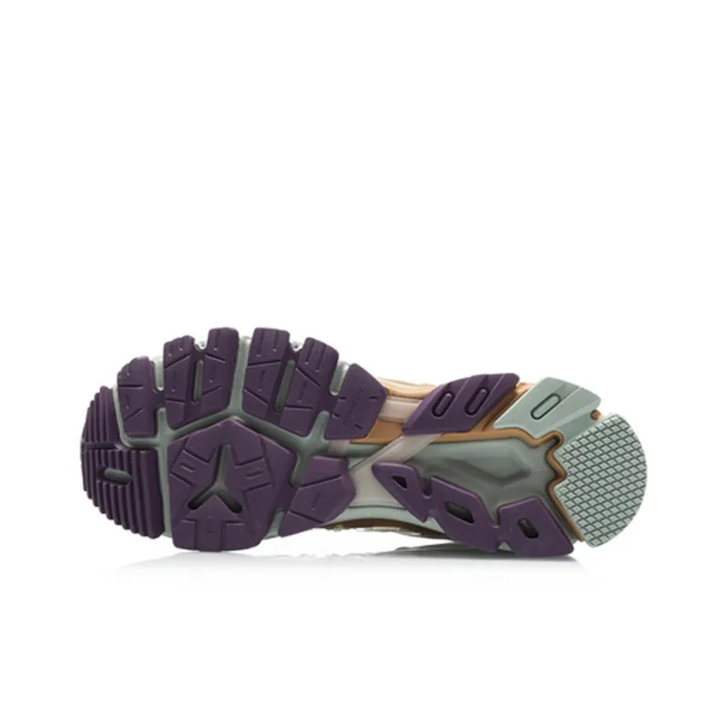LiNing Furious Rider ACE Element Casual Shoes Women's Low Top Eggnog Gray-4