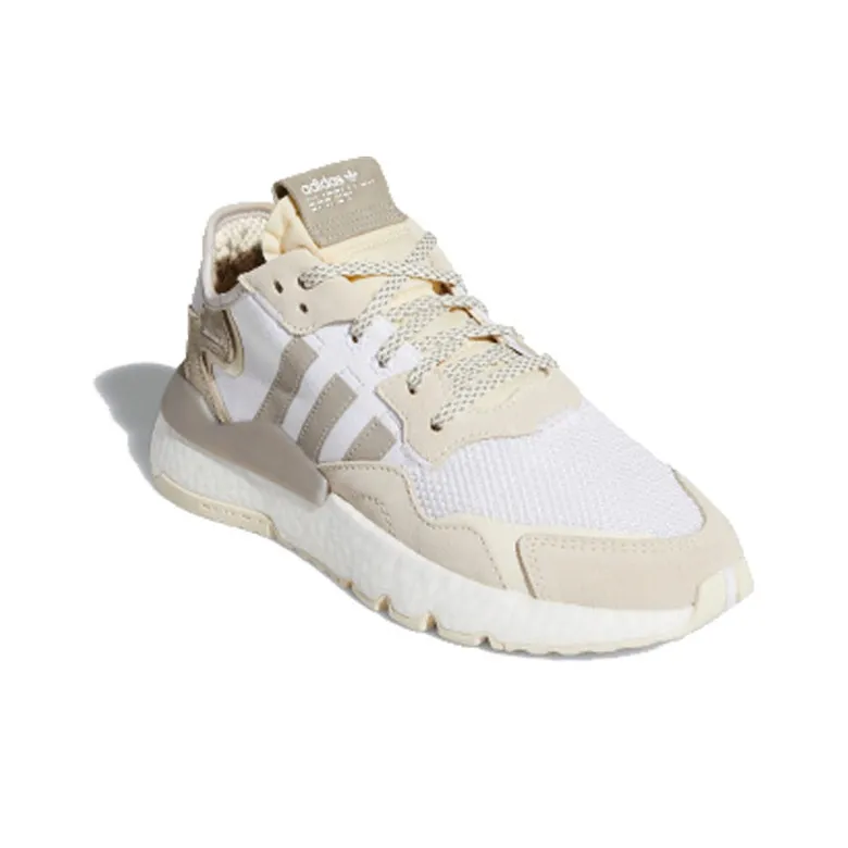Adidas Originals Nite Jogger 'White Brown' Women's-1