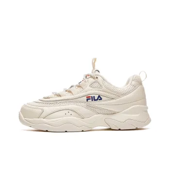 FILA FUSION Fila Ray Vntg Running Shoes Gs White Women's