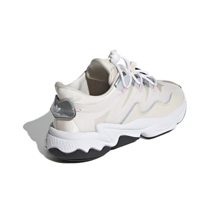 Adidas Ozweego Plus Chalk White Pink Women's-3
