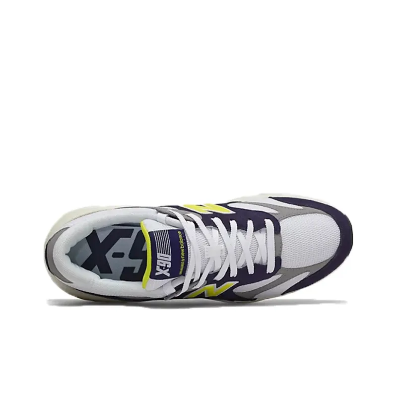 New Balance MSX90TTK Low Top Casual Shoes Men's Black White Yellow-2