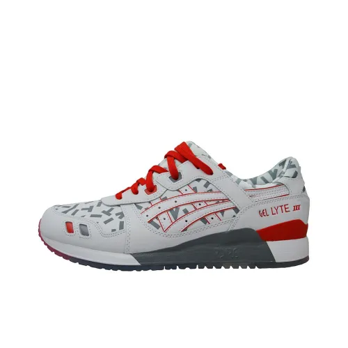 Hasbro X Asics Gel-Lyte 3 Casual Shoes Unisex Low-Top White/Gray/Red