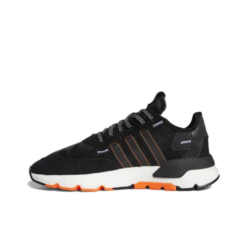 Adidas Nite Jogger Core Black Solar Orange