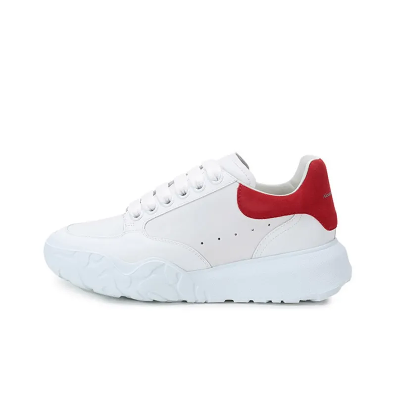 Alexander McQueen Court Trainer 'White Red' Women's-0
