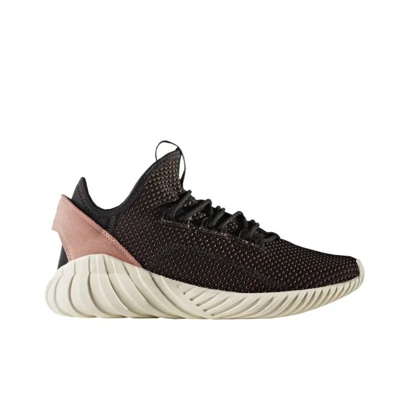 Adidas Tubular Doom Core Black Raw Pink Women's-1