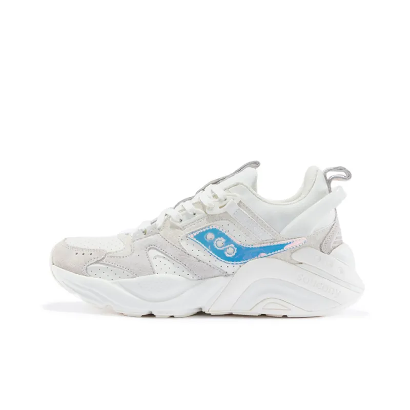Saucony Gram 9000 Winter Cushioning Anti Slip Wear Resistant Breathability Low Top Casual Shoes Women's Ecru-0