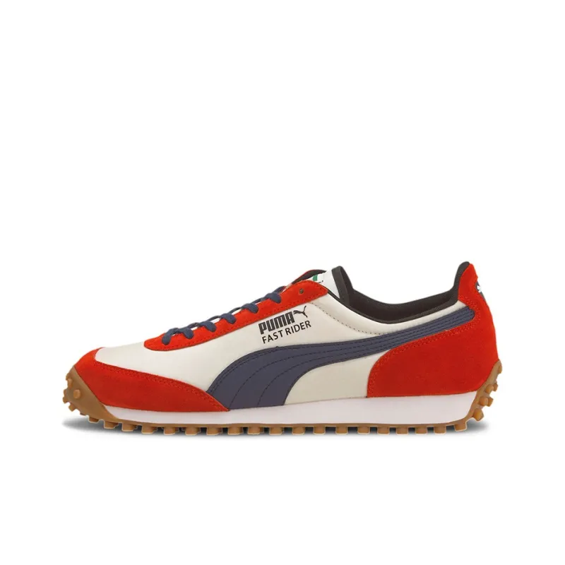 Puma Fast Rider White Red-0