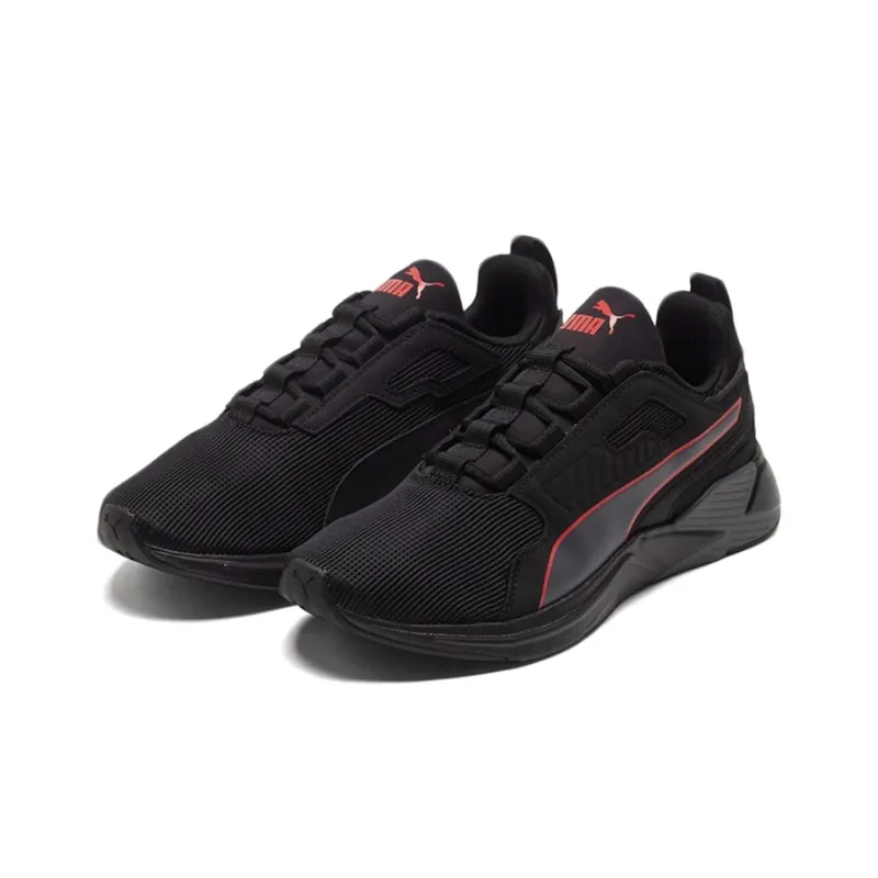 PUMA Disperse Xt Low Top Running Shoes Black/Grey/Red-2