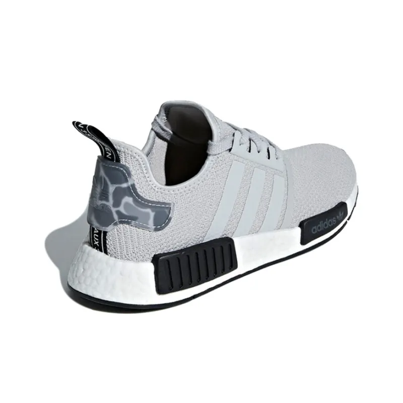 Adidas Nmd R1 Grey Camo Heel-2