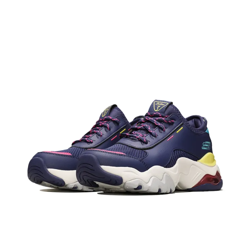 Skechers D Lites 3.0 Air Low Top Running Shoes Blue Women's-2