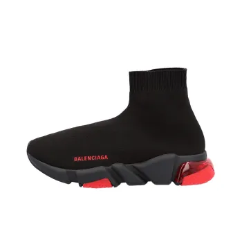 Balenciaga Speed Sneaker 'Clearsole - Black Red'
