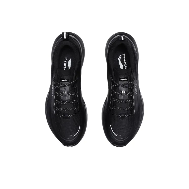LiNing CFR Cushioning Anti Slip And Wear Resistant Low Top Sports Casual Shoes Men's Black-3