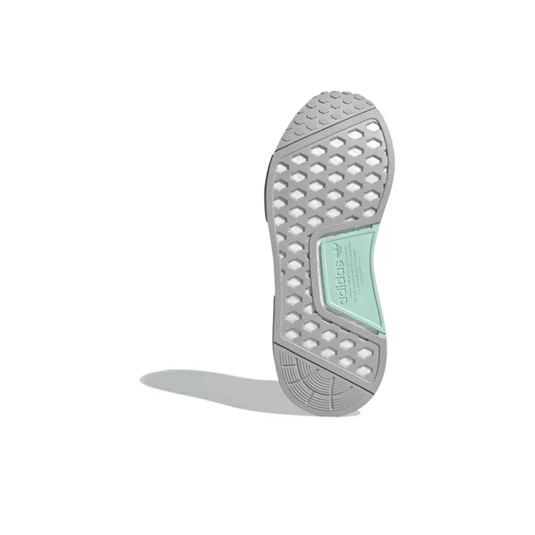 Adidas Nmd R1 White Grey Mint Women's-4
