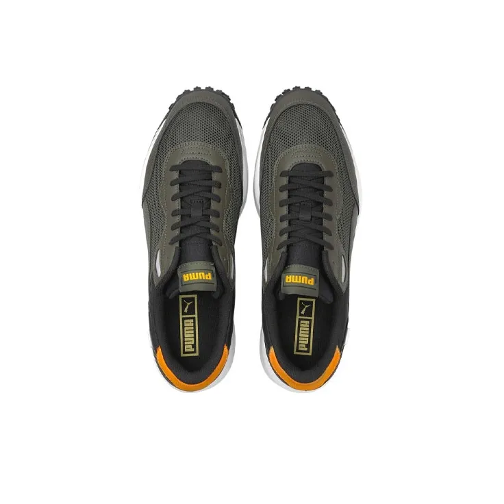 PUMA Style Rider Cyborg Low Top Running Shoes Green Women's-3