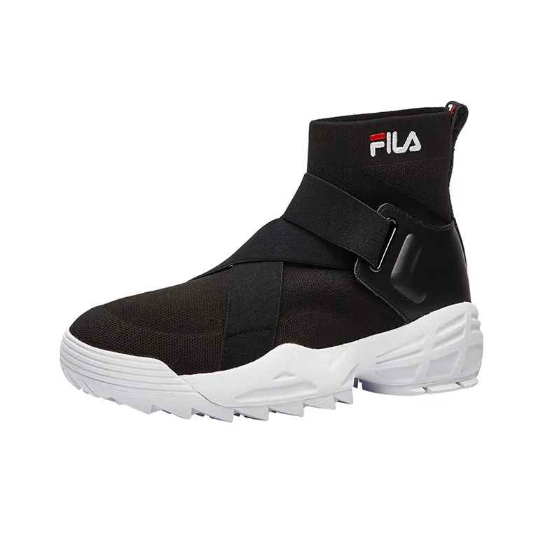 FILA Disruptor High Casual Shoes Women's High-Top Black-1