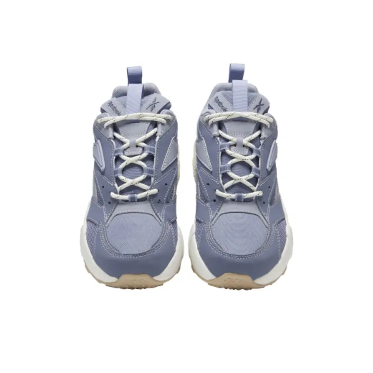 Reebok Aztrek Double Nu Pops Shoes Grey/Brown Women's-2