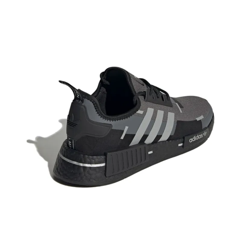 Adidas Nmd R1 Black Carbon Metallic-3