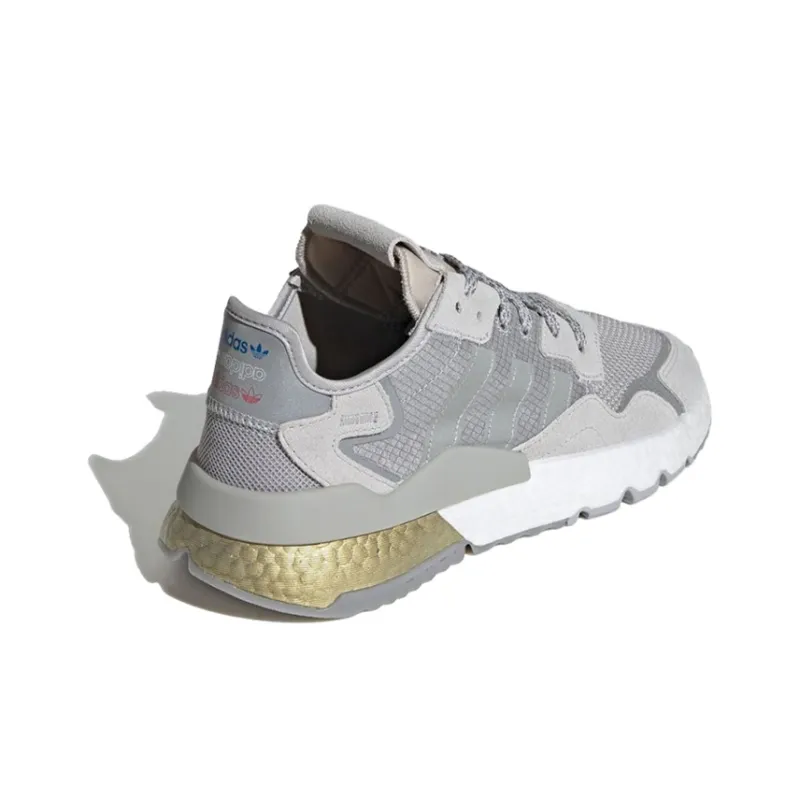 Adidas Originals Nite Jogger Grey Two Gold Metallic-2