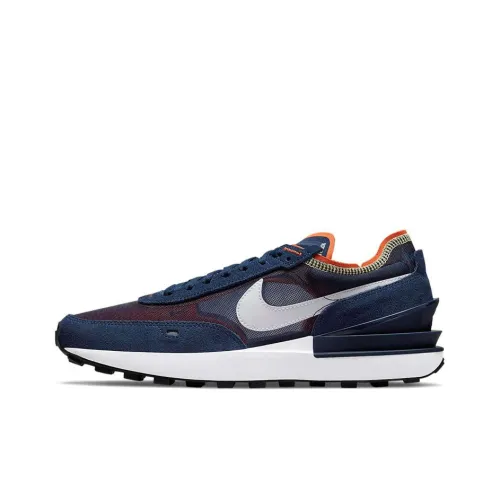 Nike Waffle One Midnight Navy Orange Melon Tint