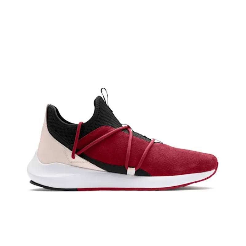 PUMA Scuderia Ferrari Evo Cat Ii Suede 'Black Red'-1