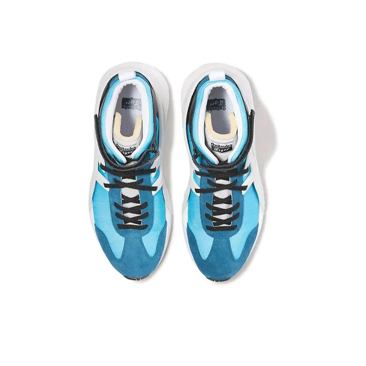 Onitsuka Tiger Big Logo Trainer Hi 'Blue White'-3