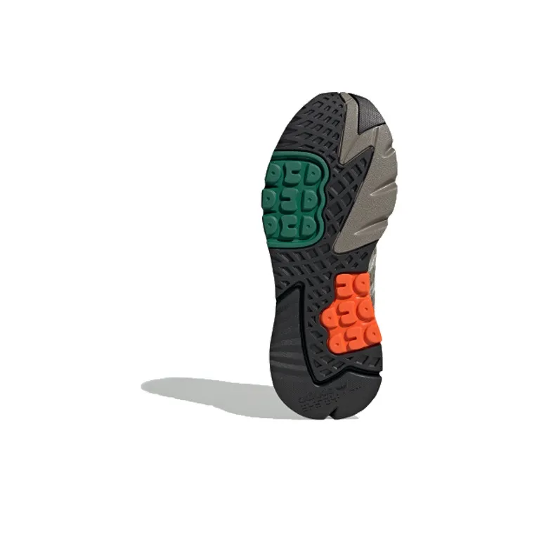 Adidas Nite Jogger Sesame Black Bold Green-4
