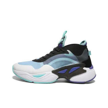 PEAK State Pole Ethereal Cushioning Anti Slip Wear Resistant Breathability Low Top Sports Casual Shoes Sky Blue