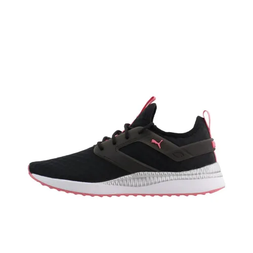 PUMA Pacer Next Excel Cushioning Anti-Slip And Wear-Resistant Low-Top Casual Shoes Women's Black Pink