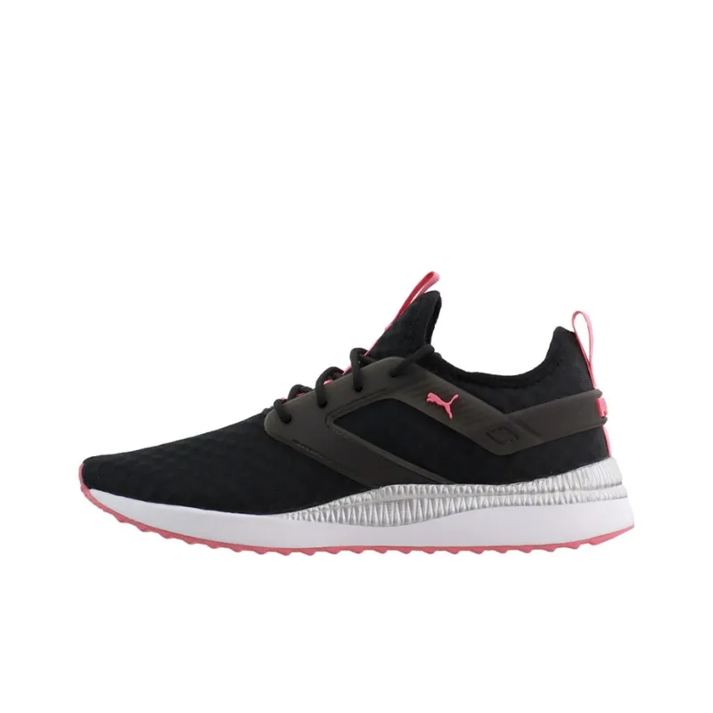 PUMA Pacer Next Excel Cushioning Anti-Slip And Wear-Resistant Low-Top Casual Shoes Women's Black Pink-0
