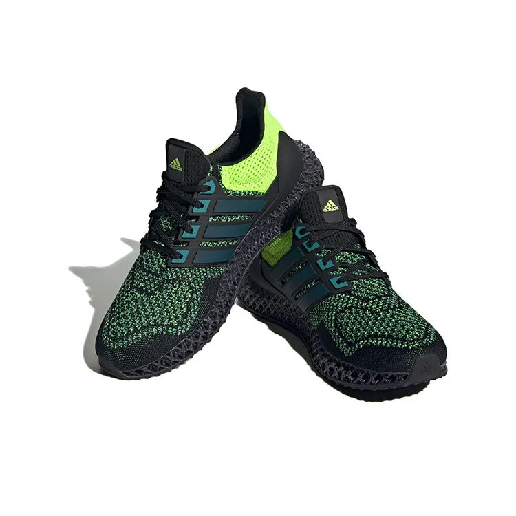 Adidas Ultra 4D Black Lucid Lemon-2