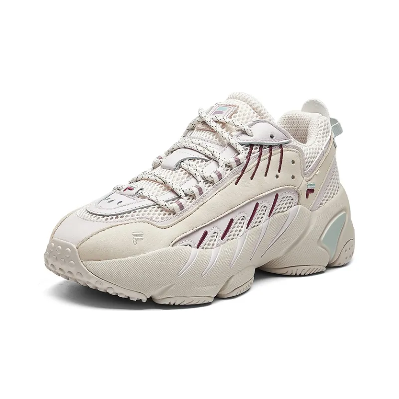 FILA FUSION Ade Marathon Running Shoes 'Beige White' Women's-1