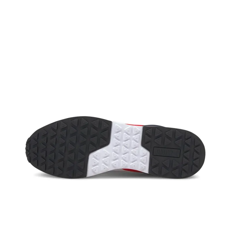 PUMA R78 FUTR Casual Shoes Men Low Top Gray/Black/White/Red-4