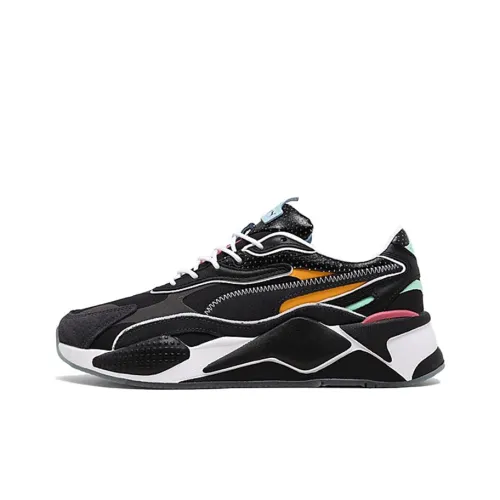 PUMA RS-X Casual Shoes Men Low-Top Black/White/Orange