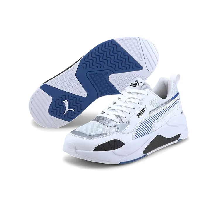 PUMA X RAY Casual Shoes Men Low Top White/Blue/Black/Gray-4