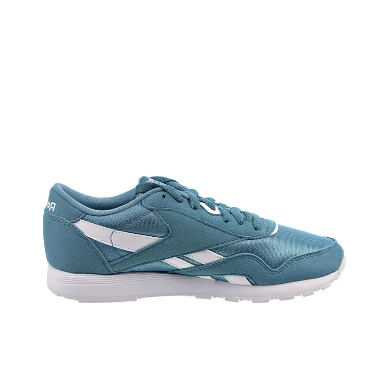 Reebok Classic Nylon Casual Shoes Women's Low-Top Blue-1