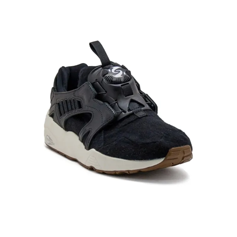 PUMA Disc Blaze Felt 'Black White'-1
