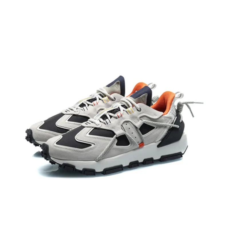 LINING CF Tracing Casual Shoes Men Low-Top Black Gray-2