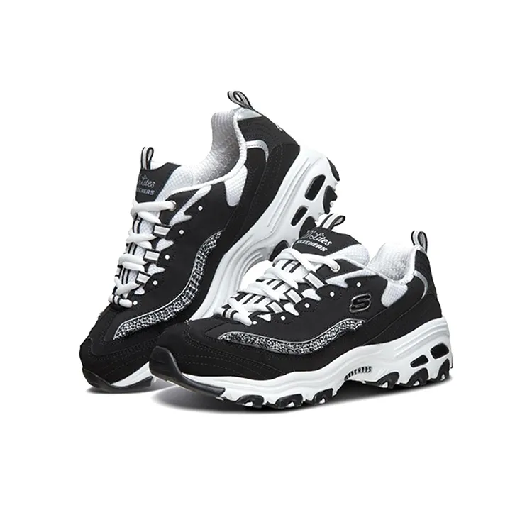Skechers D'lites Running Shoes Black Women's-2