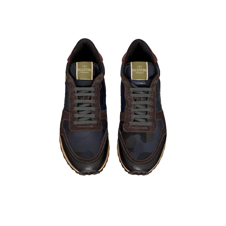 Valentino Rockrunner 'Camo - Marine Blue Brown'-3