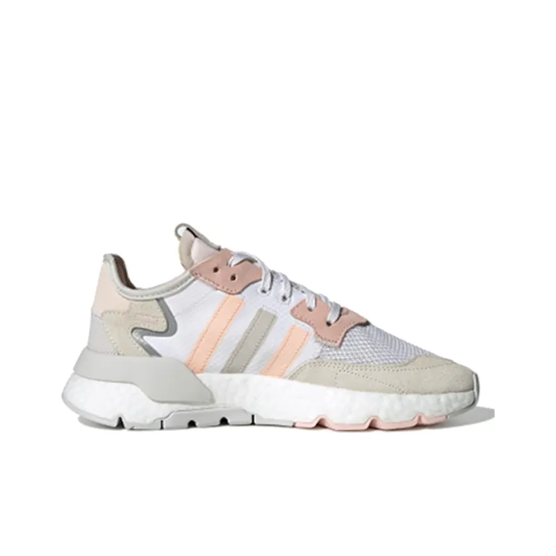 Adidas Nite Jogger Cloud White Icey Pink Women's-1