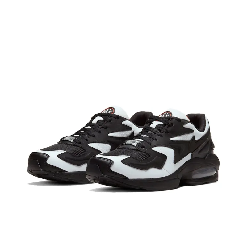 Nike Air Max 2 Light Black White Mesh-2