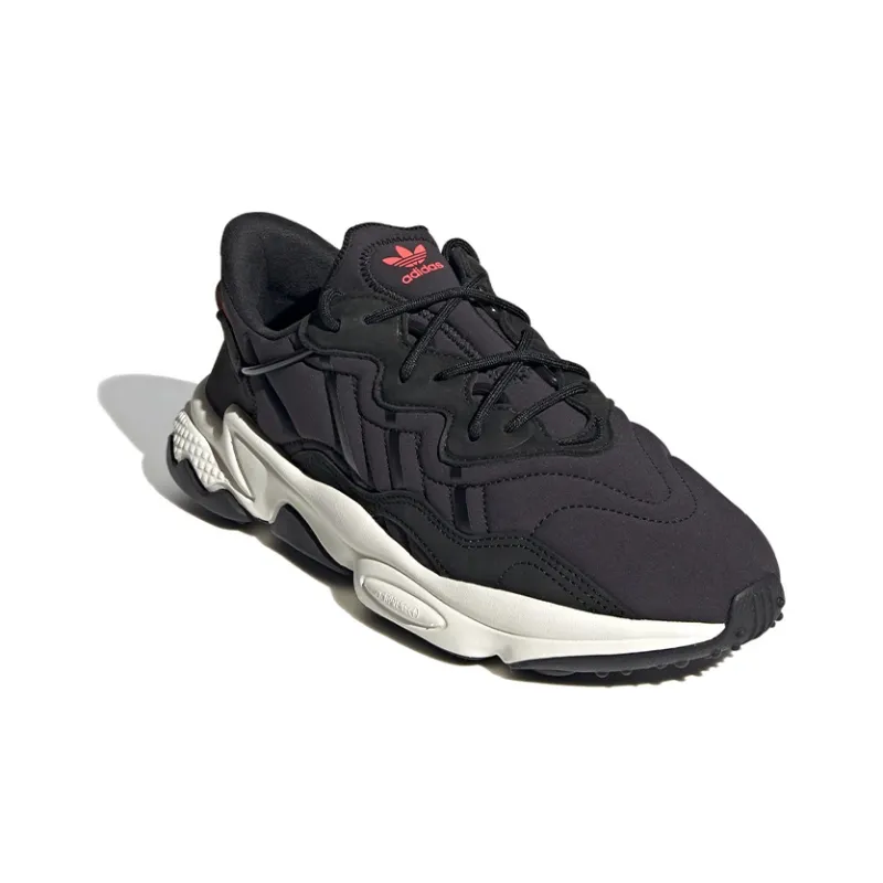 Ozweego Adidas Originals 'Black Signal Pink'-2