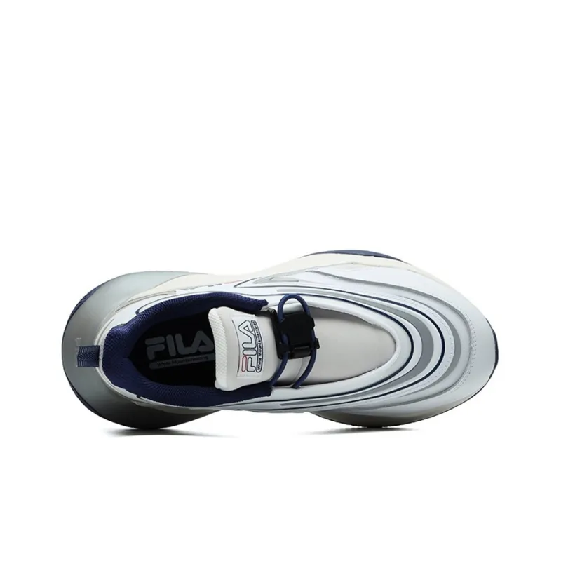 FILA FUSION Shoes 'White Silver Grey' Women's-3