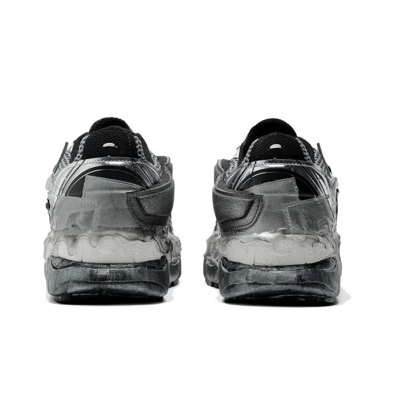 Maison Margiela Fusion Low Top Silver Black-4