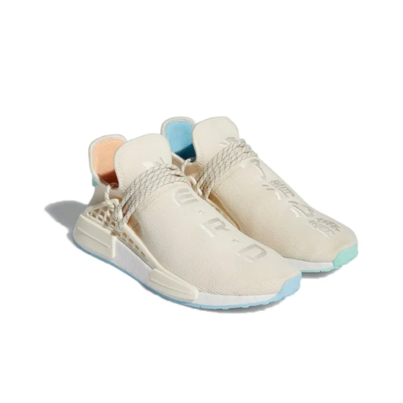 Adidas Originals Nmd Hu Pharrell Nerd Chalk White-3